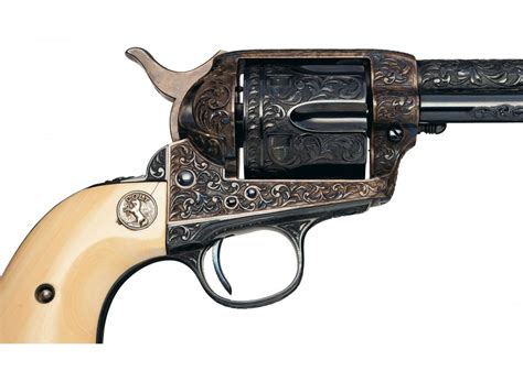 Attractive Engraved Colt First Generation Single Action Army Frontier