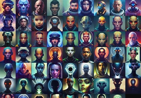 Sci Fi Character Portraits And Avatars Assetsdealspro