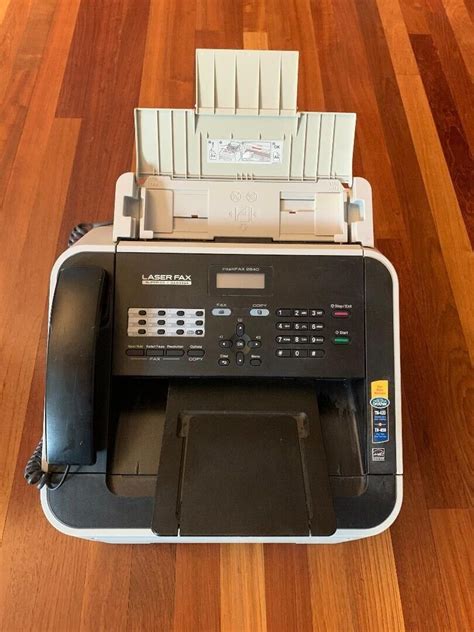 Brother Fax 2840 Intellifax High Speed Laser Fax Machine Ebay