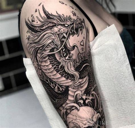 Fabulosos Tatuajes De Dragones Realistas