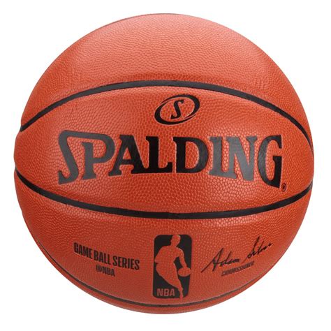 Bola Basquete NBA Spalding Game Ball Réplica I 2014 Tam 7 | Loja NBA gambar png