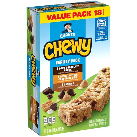 Mua Quaker Chewy Granola Bars Variety Pack 18 Count trên Amazon Mỹ