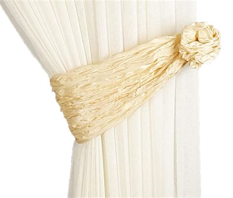 Curtain Tie Back Peach Drapery Tiebacks Soft Fabric Curtains Etsy