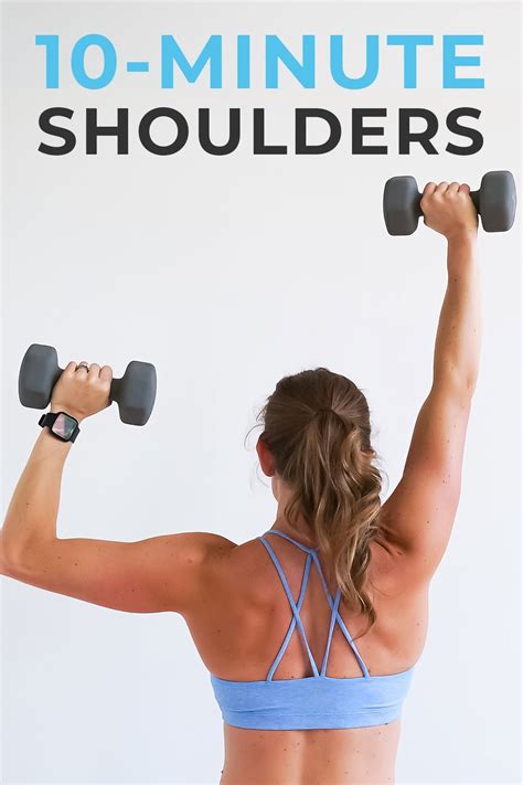 Dumbbell Shoulder Exercises For Women Video VocalBox Media