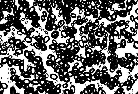 Black And White Vector Layout With Circle Shapes 7680987 Vector Art At