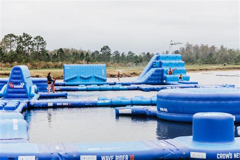 Lake Nonas Giant Inflatable Water Obstacle Course And Adventure Park