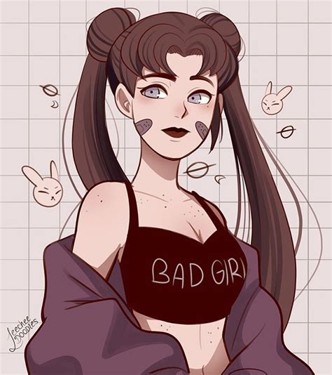 Drawthisinyourstyle Of Cutiepatoodieart S Bad Girl Usagi Concept I Know Its Passed The