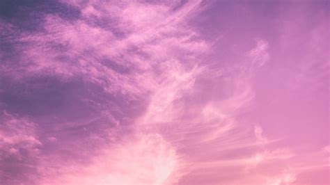 Download Wallpaper 2048x1152 Clouds Sky Sunset Porous