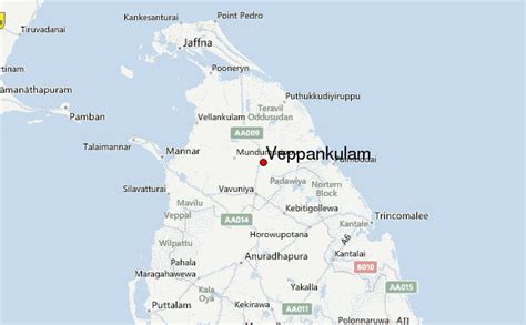 Veppankulam Sri Lanka Northern Province Weather Forecast