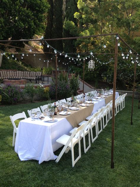 Check spelling or type a new query. Outdoor Tuscan Dinner Party | Backyard engagement parties ...