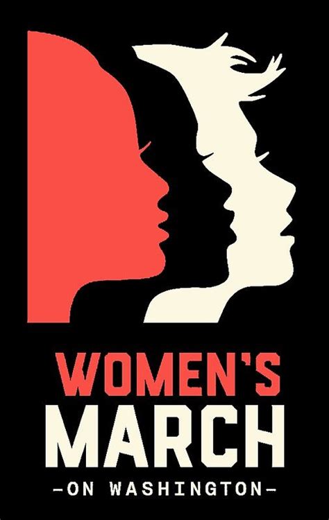 Official Women S March On Washington Logo Sketch Design Campaign