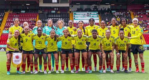 Mundial Femenino Sub 20 La Selección Colombia Y La Alineación Titular Para El Duelo Ante México