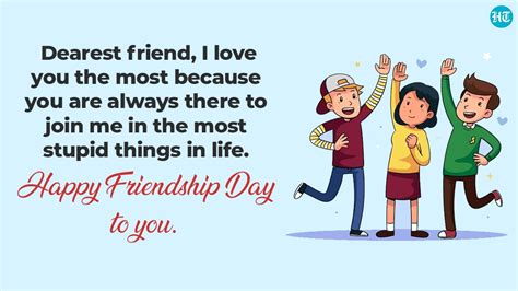 Friendship Day Wishes For Friends Ema Kayley
