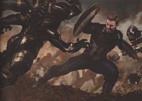 Cine Más Artes Conceptuales De Vengadores Infinity War Thanos Los