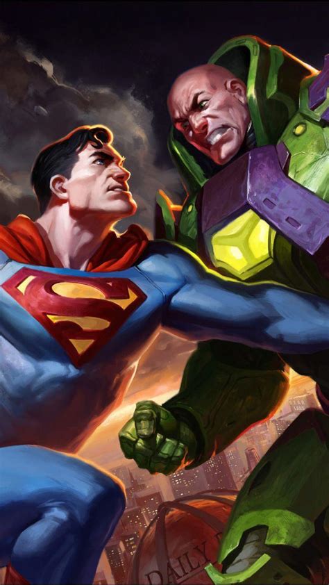 Superman Vs Lex Luthor Wallpapers Wallpaper Cave