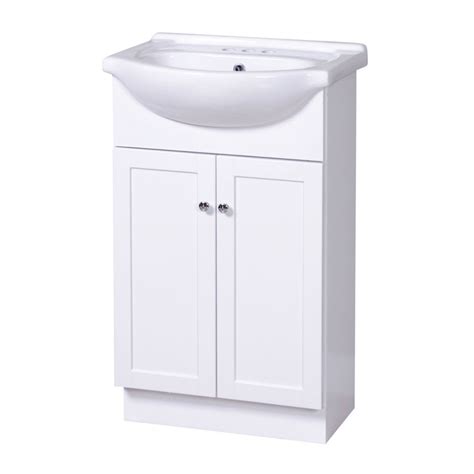 Bathroom cabinets come in numerous designs and finishes to coordinate with existing fixtures. Foremost Columbia Euro 24-in. Single Bathroom Vanity ...