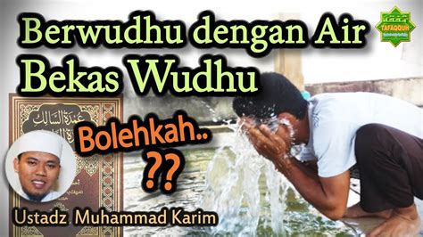 Tak peduli apakah karena alasan sedih atau bahagia, air mata menandakan kita masih mempunyai hati. HUKUM AIR MUSTA'MAL | KITAB UMDATUS SALIK | Ustadz ...