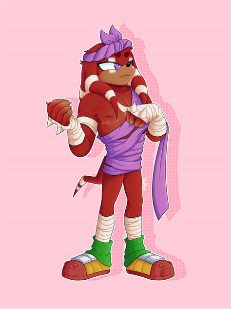 Knuckles Sonic Boom Redraw By Nathanishere0 On Deviantart
