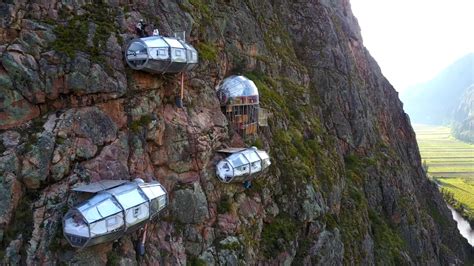 Cliffside Hotel Pods Offer The Ultimate Panoramic Views At Terrifying