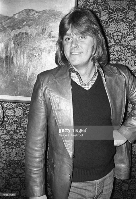 Peter Cetera From Us Rock Band Chicago Posing In Amsterdam Netherlands