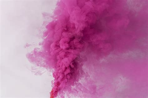Free Royalty Image About Pink Smoke Effect On A White Background Wallpaper