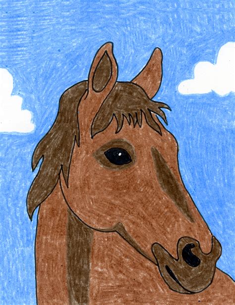 Horse Drawing For Beginners Batteryloced