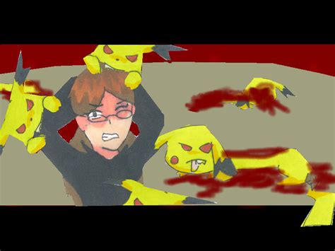 Freakshow Demon Pikachu By Wolflikesleeks On Deviantart