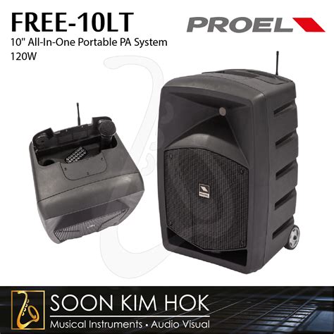 Proel Free 10lt 10 All In One Portable Pa System 120w With Handheld