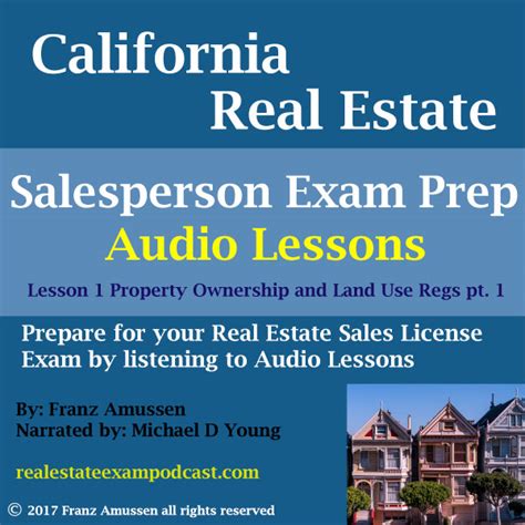 2022 California Real Estate Salesperson Exam Lesson 1