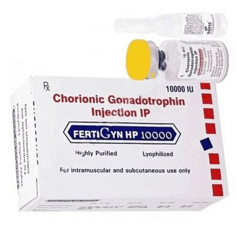 Human Chorionic Gonadotropin Hcg 10000iu Injection At Best Price In