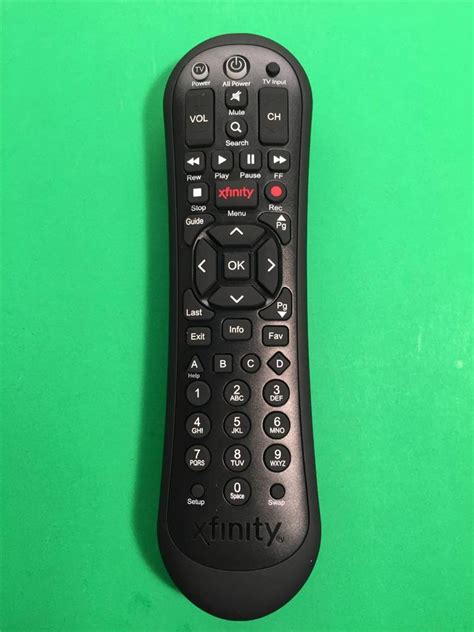 Xfinity Remote Control Guide