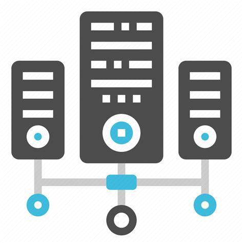 Computer Database Mainframe Network Server Icon Download On