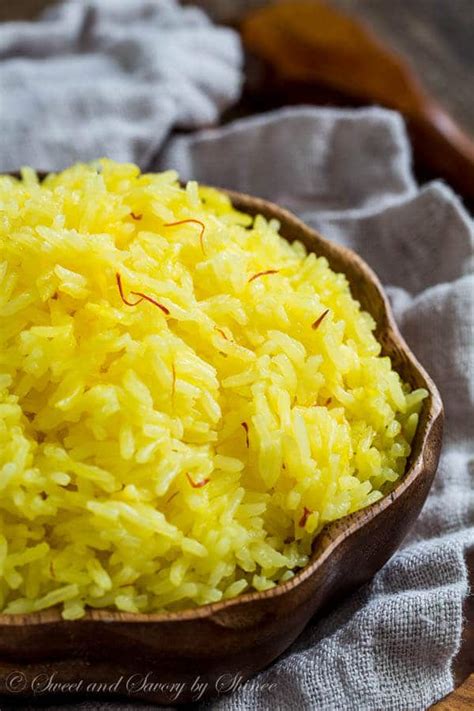 How To Make Saffron Rice Sweet And Savory By Shinee