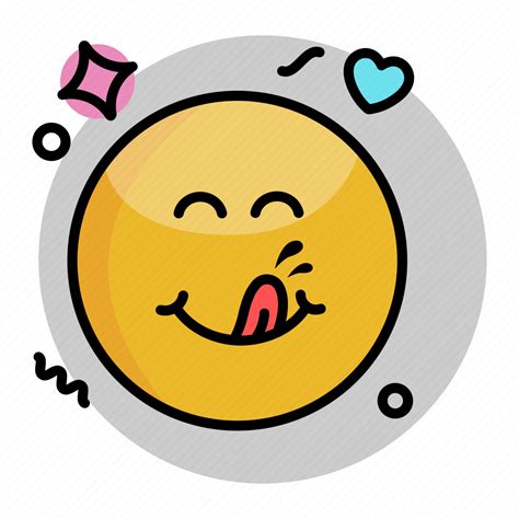 Emoji Emoticon Face Smiley Yummy Icon Download On Iconfinder