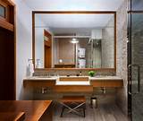 Stone Framed Bathroom Mirrors Images