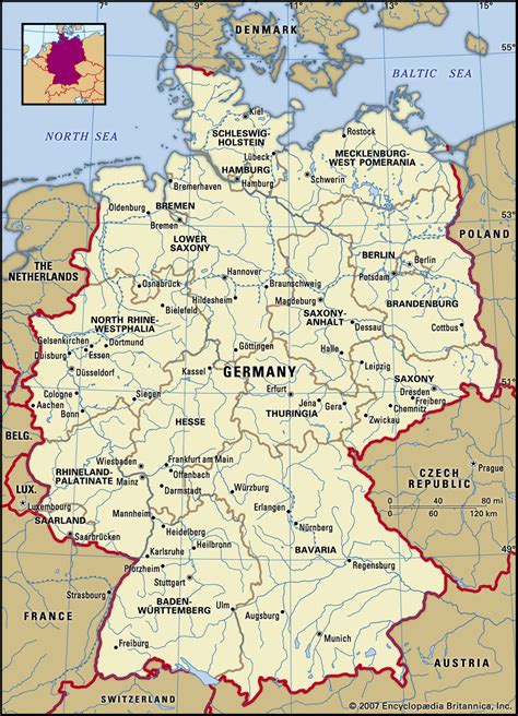 Germany Facts Geography Maps And History Britannica