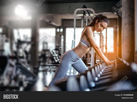 Young Sexy Girl Gym Image And Photo Free Trial Bigstock