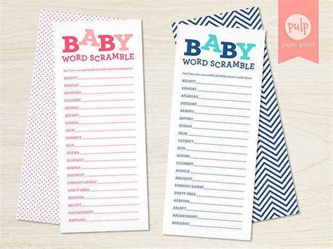 For about $30 you can rent a gun, co2 cartridge, safety mask, and enough ammo to last you most of the day at a paintball course. Word Scramble | 30 Baby Shower Games That Are Actually Fun | Baby shower fun, Fun baby shower ...