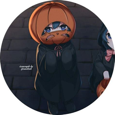 Pin By ༃ֱ֒ 𝘛𝘰𝘮𝘢𝘵𝘪𝘵𝘩𝘢 𝘚𝘢𝘥 On ༃ֱ֒ ֱ֒matching Icons Anime Halloween
