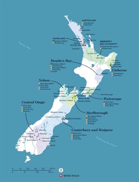 New Zealand Map Regions Alyssa Marianna