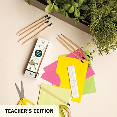 Sprout Teachers Edition Graphite Plantable Pencils With Flower