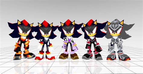 Shadow Costumes From Sonic Rivals 2 By Oneirio On Deviantart