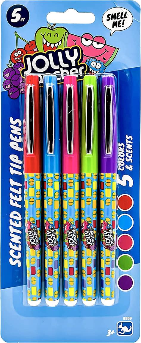 Jolly Rancher 5 Count Scented Felt Tip Pen Set