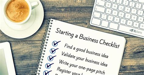 The items included in this order are: How to Start a Business: The Ultimate Checklist - Bplans Blog