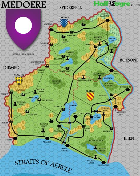 Birthright Campaign Setting Map Scale Lucklasopa