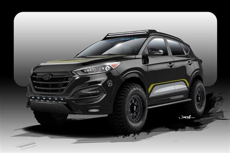 Off-road-centric 2016 Hyundai Tucson to debut at SEMA 2015