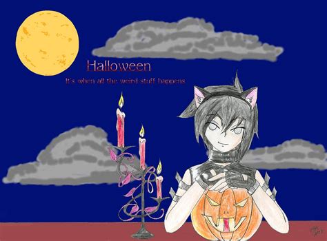 Happy Belated Halloween By Dragon Shojo On Deviantart
