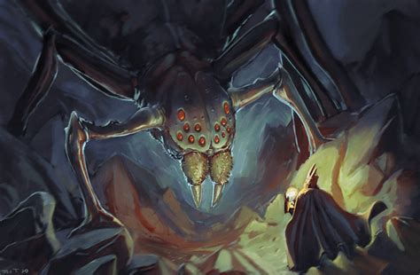 Artstation Ungoliant And Morgoth