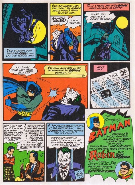 The Great Comic Book Heroes The Jokers First Appearance In Batman 1