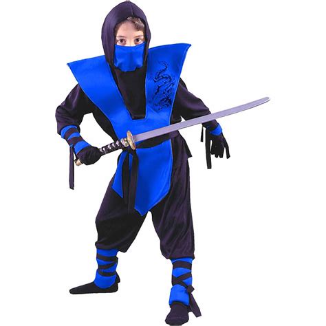 Blue Ninja Child Halloween Costume